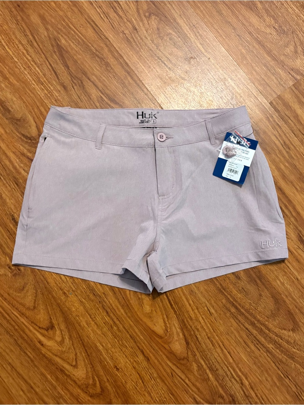 Huk Drifter Short Women's Drifter Shorts Lavender Pocket Size 8 NWT